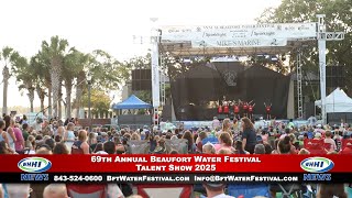WHHI NEWS | 69th Annual Beaufort Water Festival Talent Show 2025 | On Location! | WHHITV