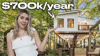 This Treehouse Makes $700k Per Year... Here's How
