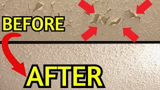 How to Repair A Popcorn Ceiling Without Patch Mud, BEST EASY HACK! by TheRykerDane 31,210 views 3 years ago 3 minutes, 39 seconds