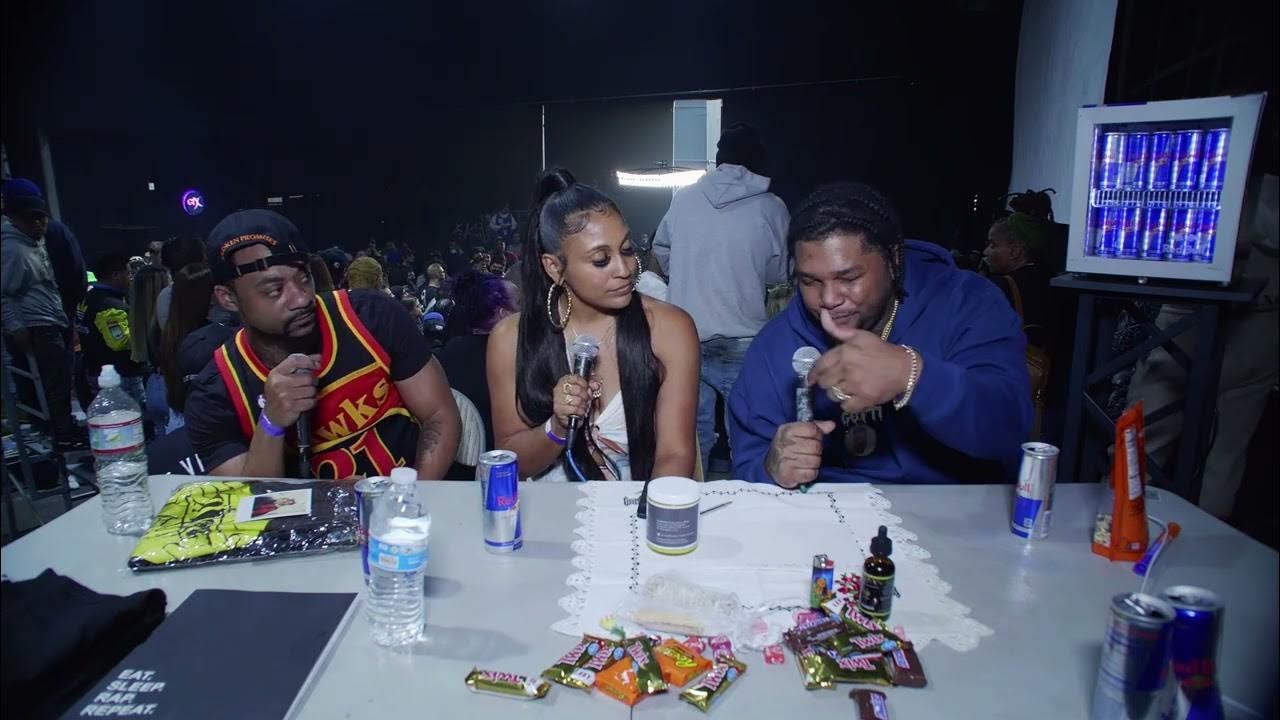 Geechi Gotti Vs Qleen Paper Full Battle GEECHI GOTTI & QLEEN PAPER post battle with RX (RX & QLEEN tell funny
