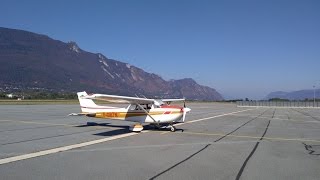 Chambery via Annecy en Cessna 172