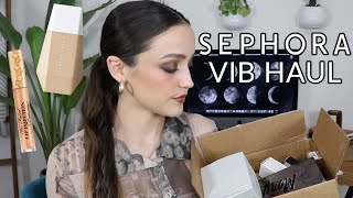 SEPHORA VIB SALE TRY ON HAUL !! Some good ish right here