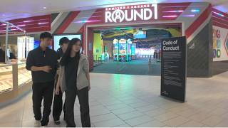 Menlo Park Mall Walk | Lower Level to Round1 Arcade Vibes