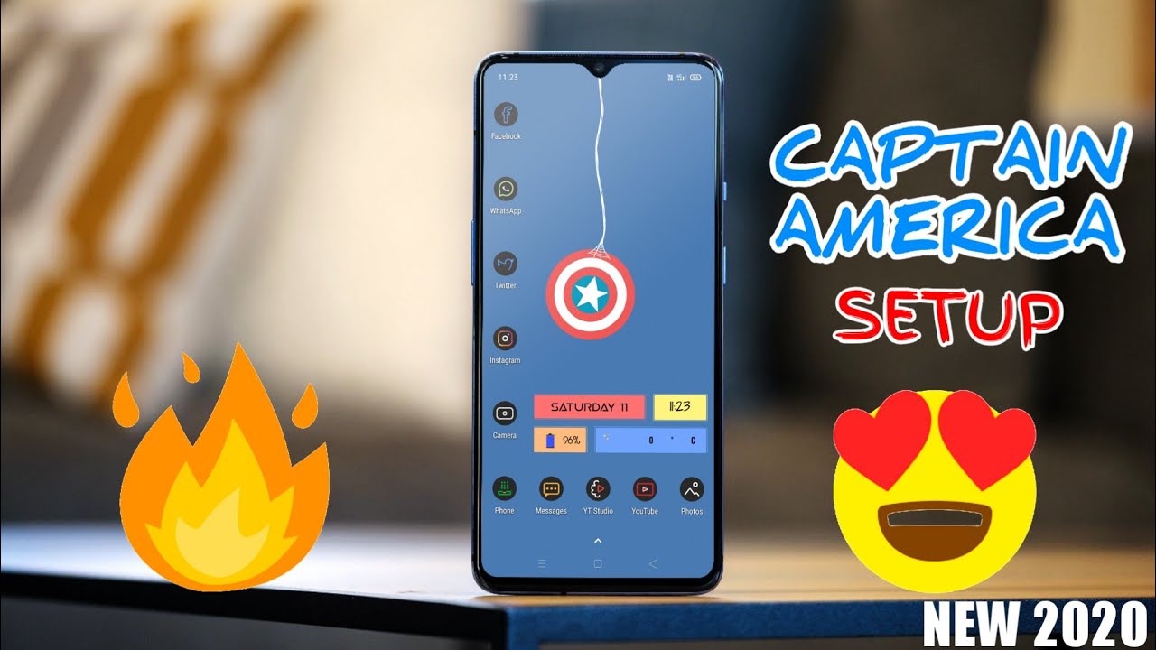 Captain Setup Best🔥 Nova Setup 2020 | Nova Setup Captain America Setup | Nova ...