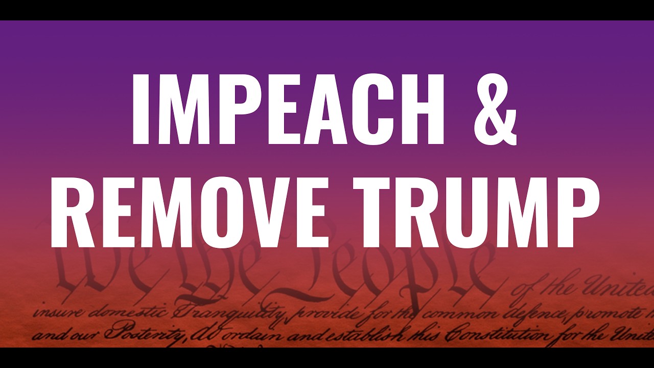 BREAKING: A new national poll shows a MAJORITY of voters support impeaching Donald Trump