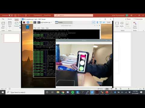 Tracking Stoplight Image (Green Circle) with Raspberry Pi Camera
