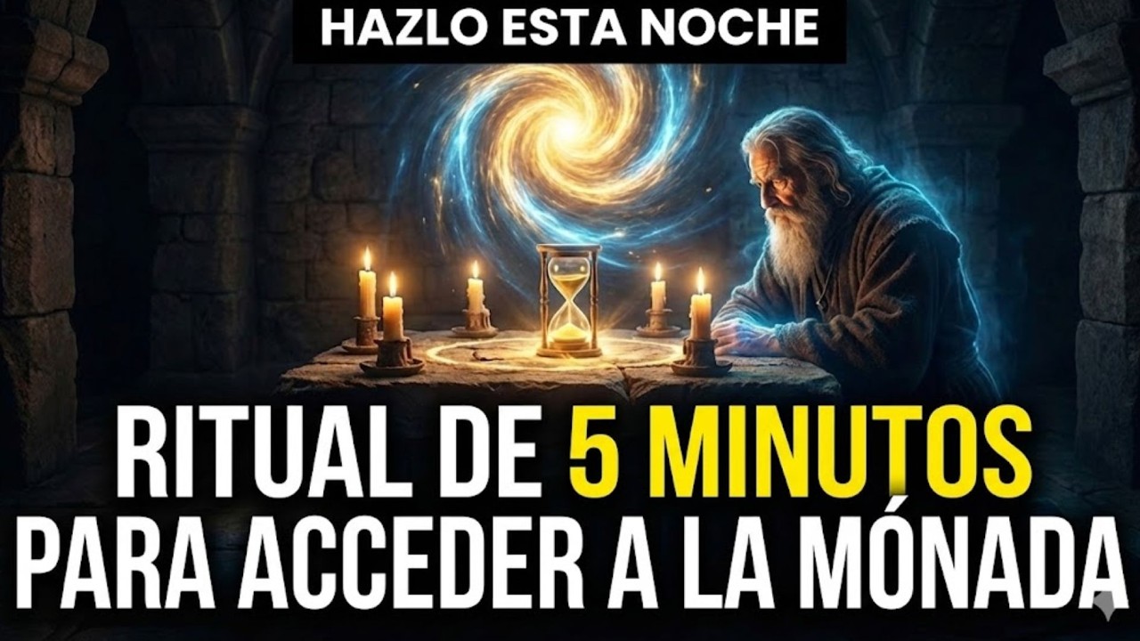 Ritual de 5 minutos de Tomás para acceder a la Mónada (Hazlo esta noche)