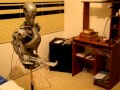 Terminator robot animatronic modeloT-800 video 2