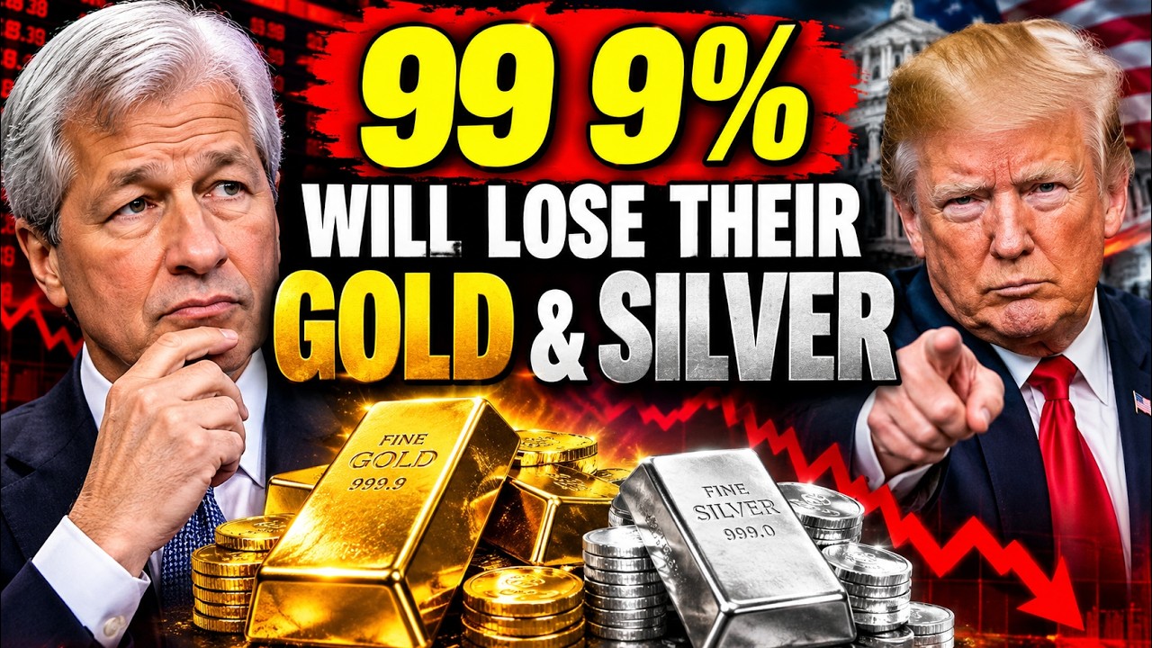 JAMIE DIMON WARNS: 99.9% WILL LOSE THEIR GOLD & SILVER — ACT NOW BEFORE IT’S TOO LATE