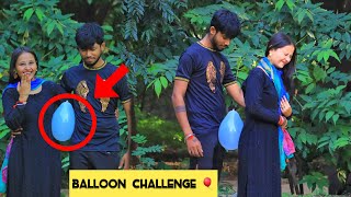 Balloon Challenge With My Boyfriend 😜 | Gone Romantic | Official Kinjal