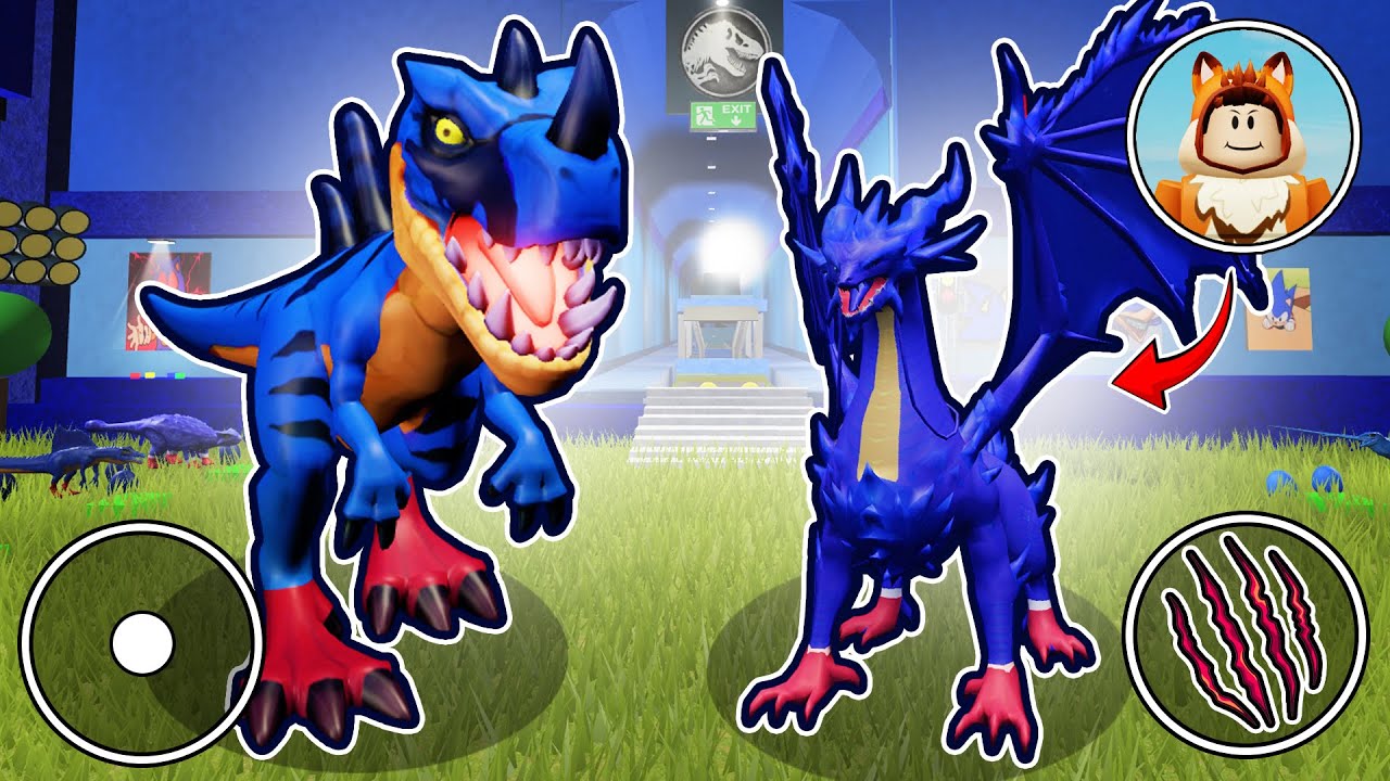 กลายเป็นไดโนเสาร์โซนิค 🦖 Roblox Dinosaur Sonic