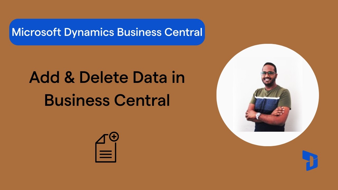 How to add and delete records in Business Central (customers, vendors ...