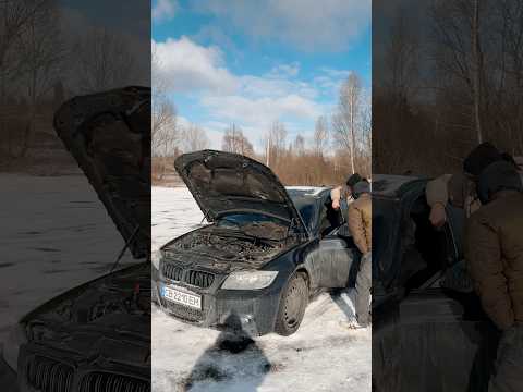 БМВ завелась после поломки во время дрифта🔥#бмв #кармэджик #бмвдрифт #дрифт #автоблогер