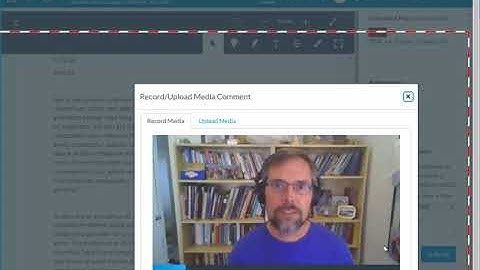 Provide Students Video Feedback on Canvas Assignments using Screencast-o-matic