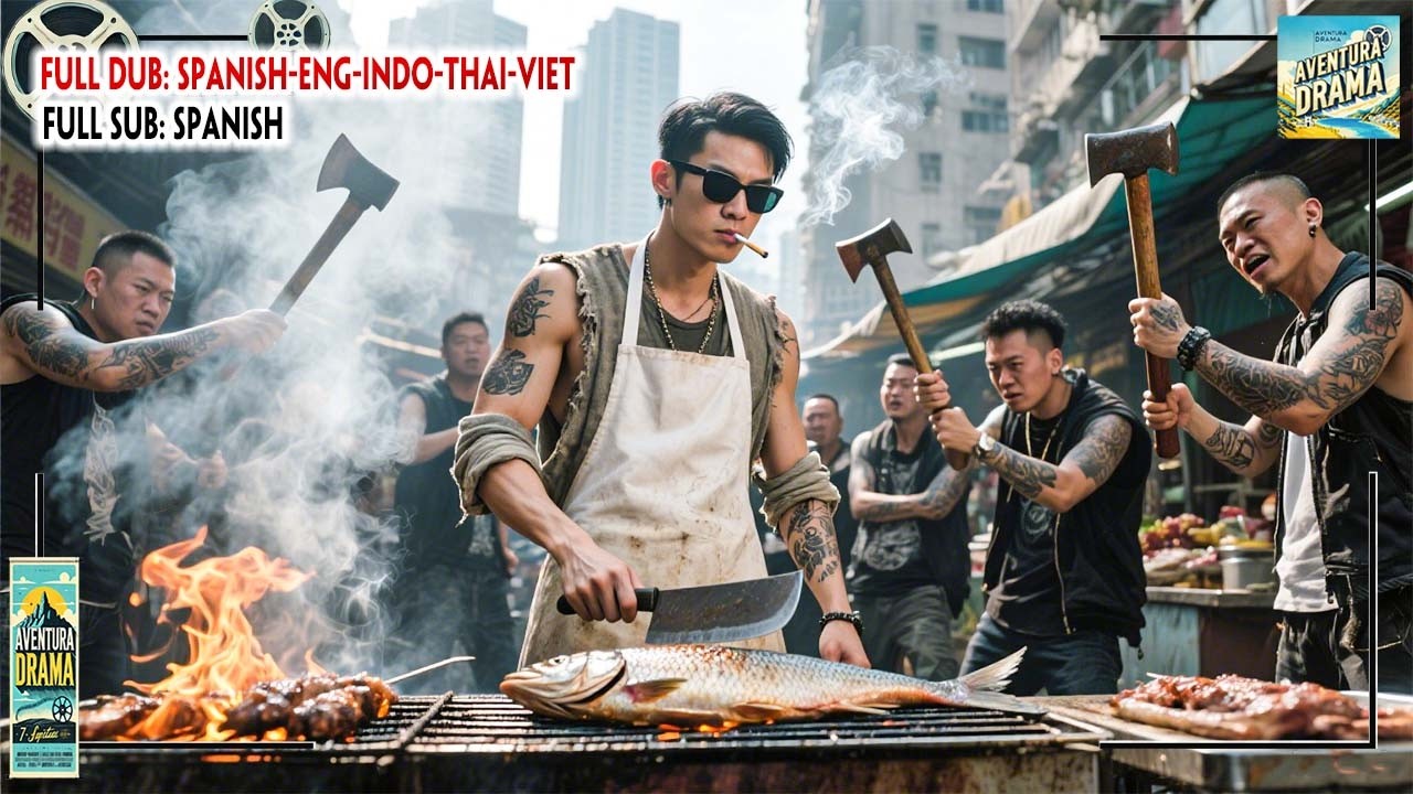 Matones atacan al vendedor de pescado sin saber que es un dios de guerra oculto — ¡terminan rogando!