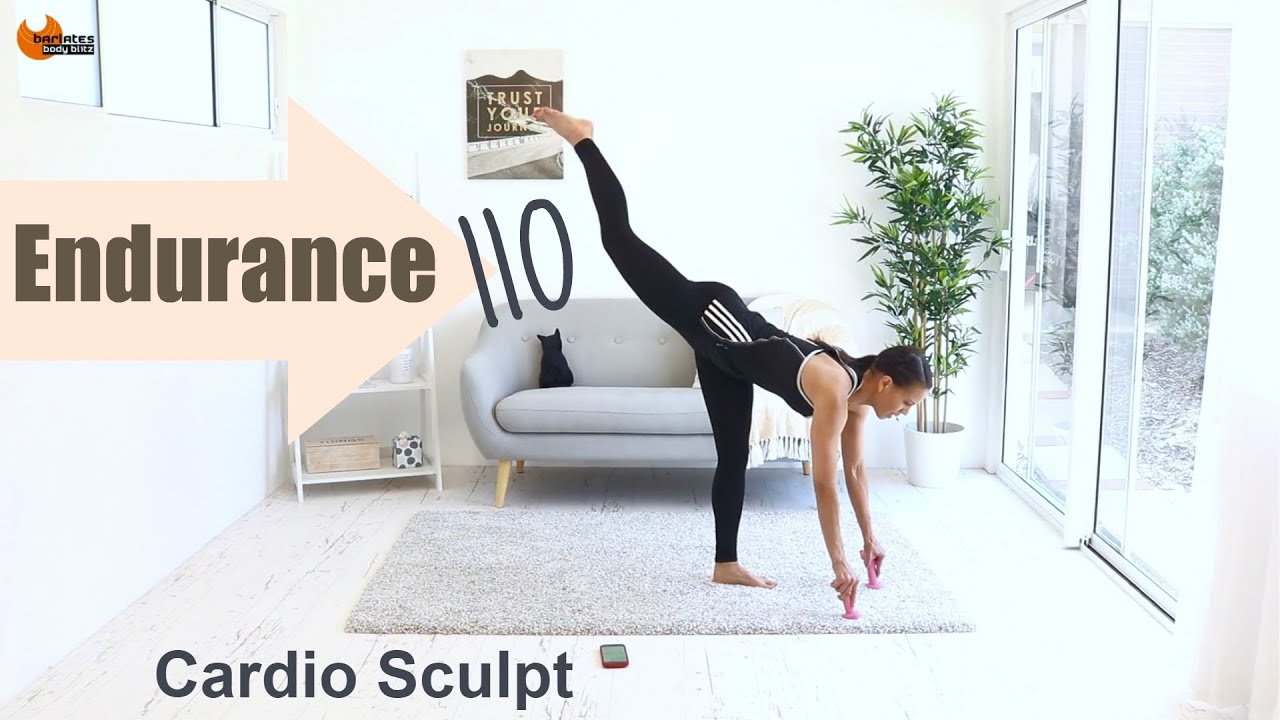 ИНТЕРВАЛЬНАЯ ТРЕНИРОВКА Cardio Sculpt ТРЕНИРОВКА - Barlates Body Blitz Endurance 110 Cardio Sculpt