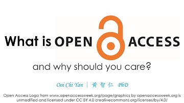 What is Open Access (and why should you care)?