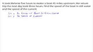 Applications of Systems of Linear Equations