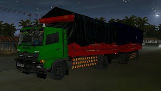 Hino Gandeng Truck Trailer Mod For Bus Simulator Indonesia screenshot 4
