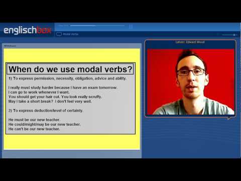 Simmonds Learn English | Modal Verbs