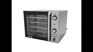 Tudo Sobre O Forno Elétrico Convector Smart Basic 4 Esteiras Da Venâncio