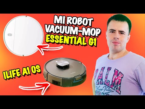 Обзор Mi Robot Vacuum Mop Essential G1 и ILIFE A10S