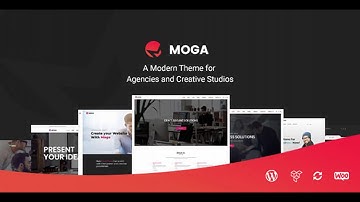 Moga - Creative Agency & Business WordPress Theme | Themeforest Website Templates and Themes