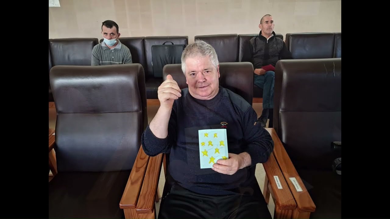 Postais de Natal no Lar Casa de Magalhães