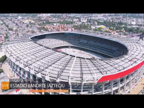 Estadio Banorte | En Construcción / 4K (Antes Estadio Azteca)