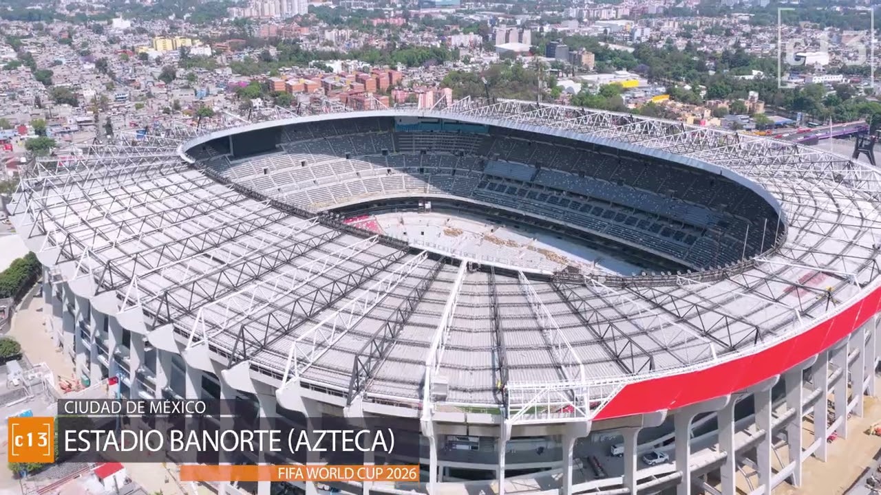 Estadio Banorte | En Construcción / 4K (Antes Estadio Azteca)