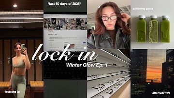 WINTER GLOW ep. 1✨how to make a personal blueprint to achieve all your goals & level up by 2026