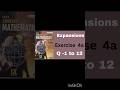 ICSE - 9| EXPANSIONS |SELINA CONCISE MATHS| EXERCISES 4A  - Q 1 TO 12 | YT