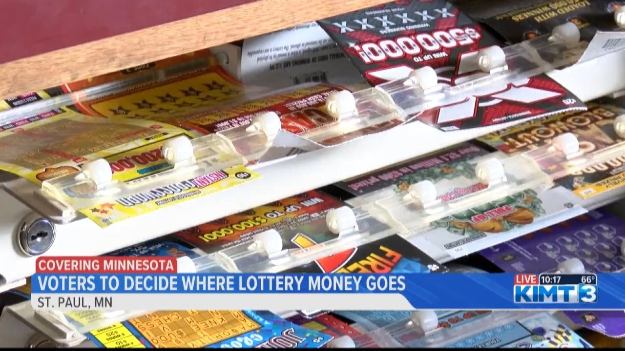 Minnesota voters to decide where lottery money goes