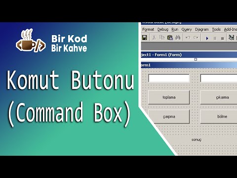 Visual Basic 6 : Komut Butonu (Command Box)