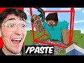 I Secretly Cheated Using //paste in a Minecraft Building Competition