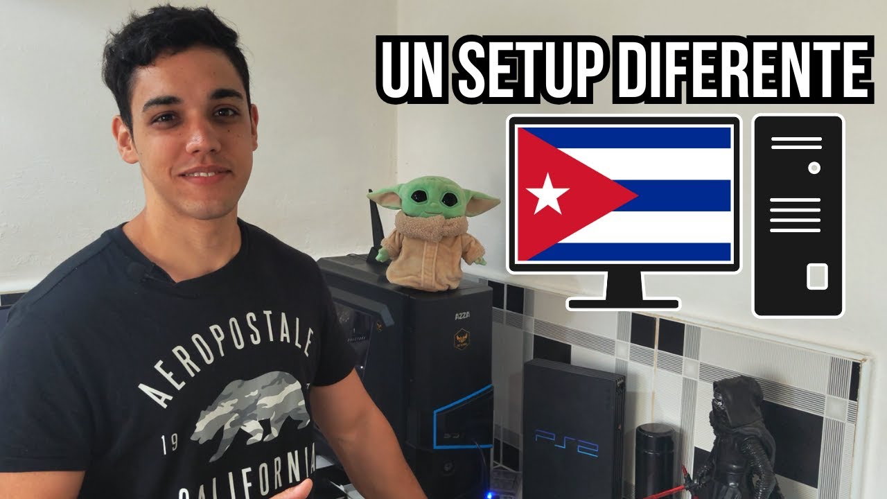 Mi Setup Cubano para crear contenido - YouTube