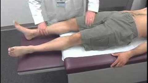 Femoral Log Roll Test and Heel Strike Test