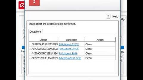 Avira Anvirus Slow Removing PUA and Adware