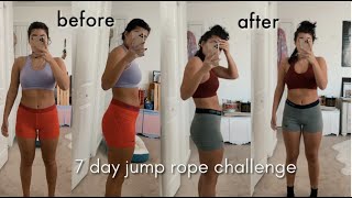 7 DAY JUMPROPE CHALLENGE