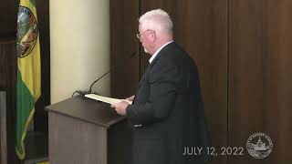 Gadsden City Council meeting 2022-07-12