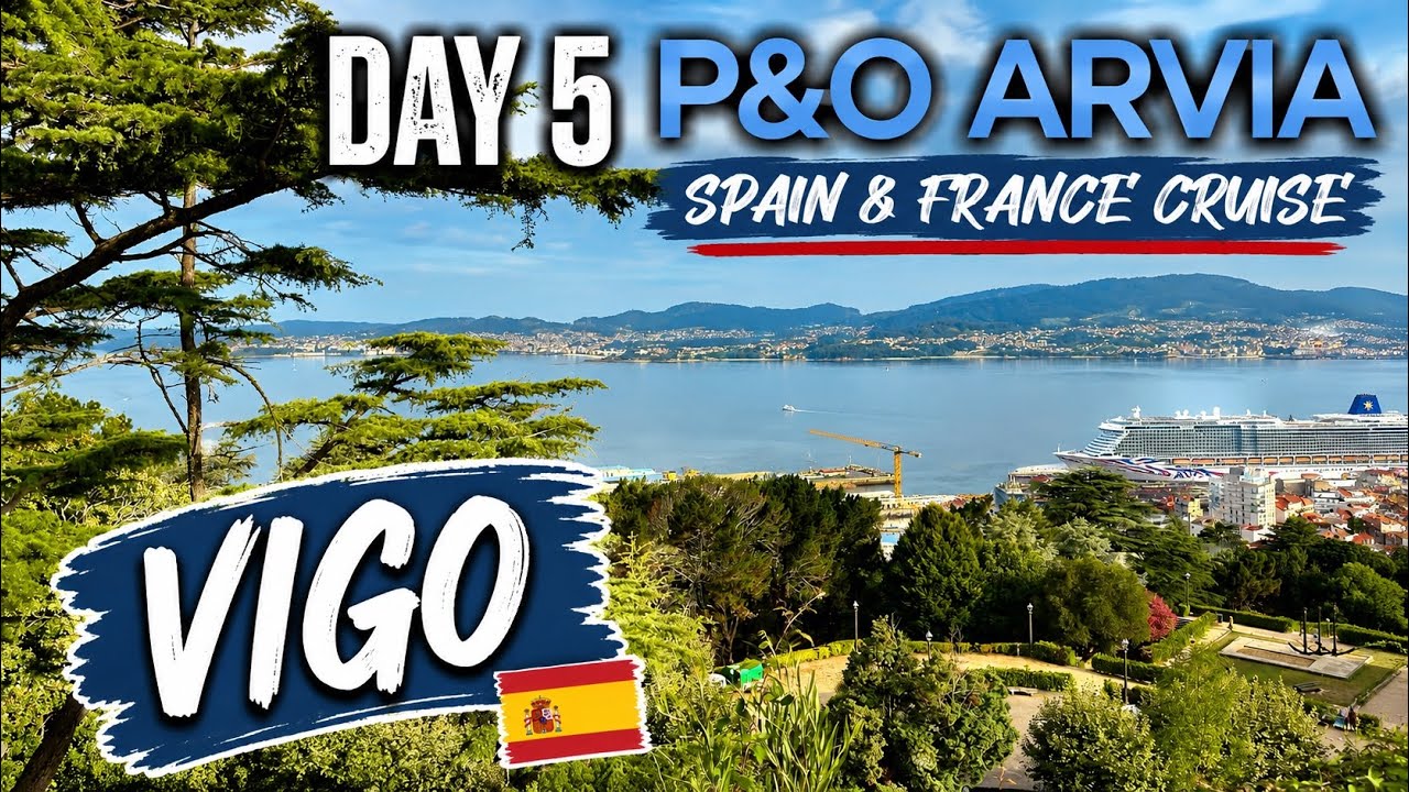VIGO IS STUNNING! 🇪🇸 | P&O Arvia Day 5 - Old Town, Monte del Castro & A HUGE Disappointment!