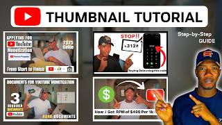 How To Make YouTube Thumbnail from Scratch | Step by Step Tutorial