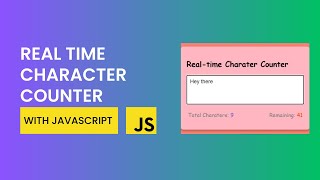 Create Real Time Character Counter screenshot 2