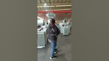 Finished test oil immersed transformer#powersupply#distributiontransformer #factory#ybelectrician