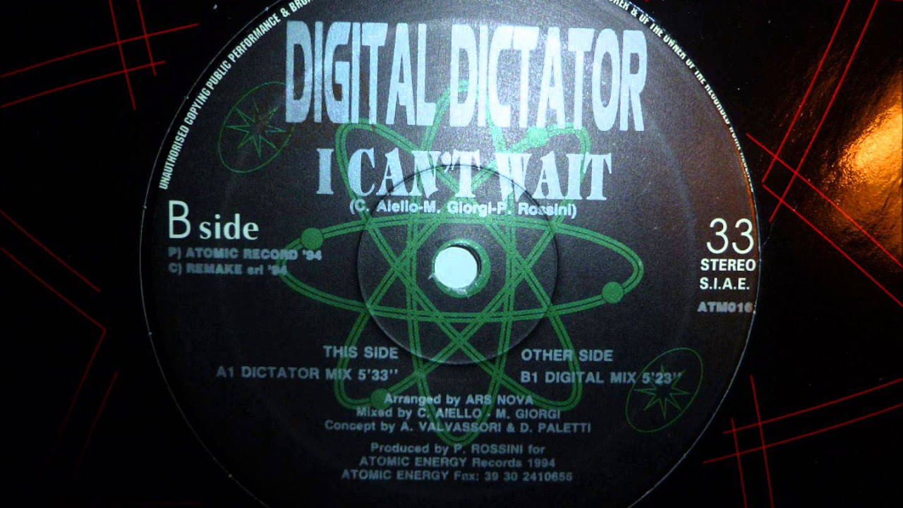 Digital Dictator - I Can't Wait