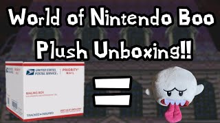 World Of Nintendo Boo Plush Unboxing - Tanookiboi