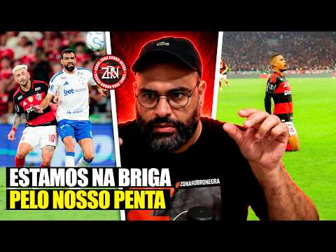 "TODAY I SAW JJ'S TEAM" BIGODE WENT CRAZY OVER FLAMENGO'S GREAT GAME