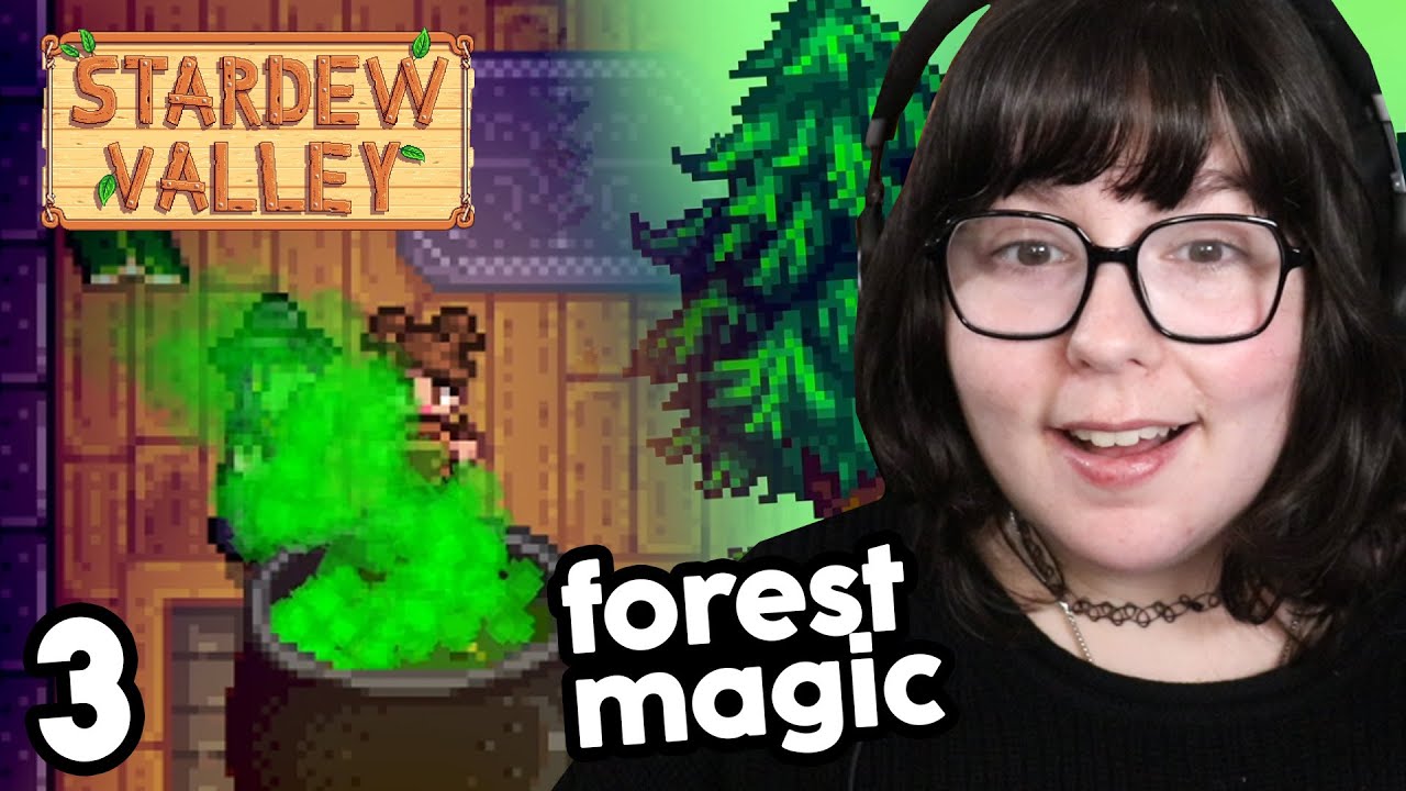 Doing *MAGIC* with the Wizard | Stardew Valley #3