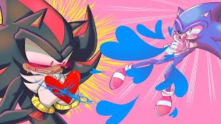 SONIC BROKE SHADOW'S HEART😱 ❘ SONIC COMIC DUB