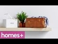 DIY IDEA: Woven leather storage baskets - homes+